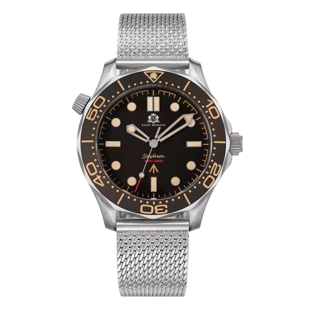 DIVER 007 — Mesh Black / Vintage Black
