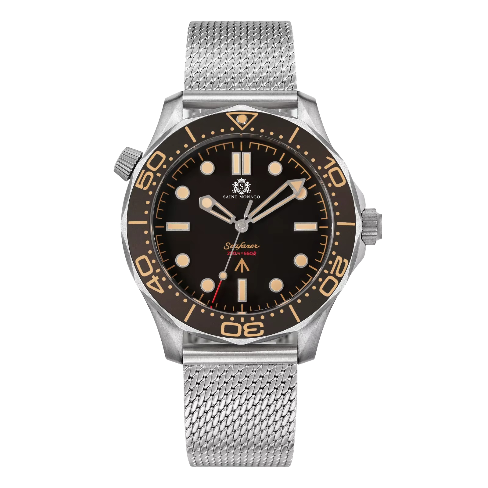 DIVER 007 — Mesh Black / Vintage Black