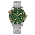 DIVER 007 — Mesh Green / Bronze Bezel