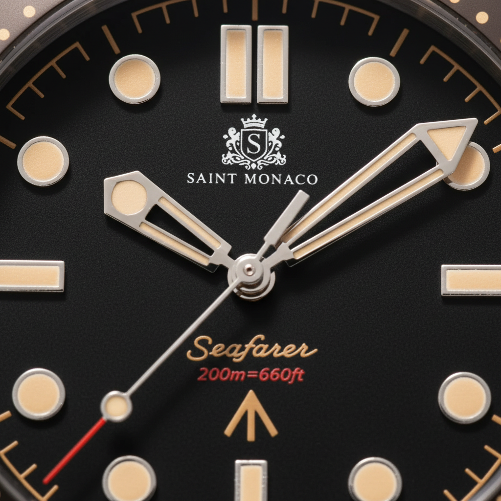 DIVER 007 — Mesh Black / Vintage Black