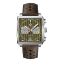 Monte Carlo — Olive Green / Brown Leather